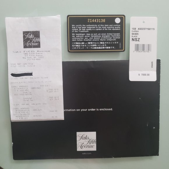 CHANEL - LARGE Trendy CC Flap Bag with Box, dust bag, card & price tag - Picture 13 of 13